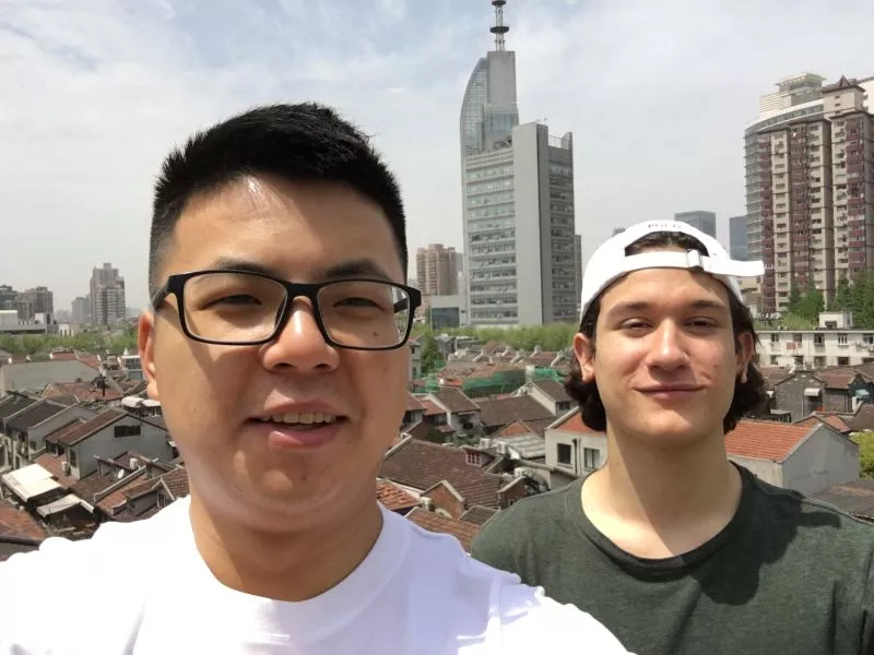 Arnaud en Chine