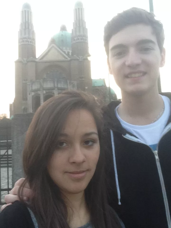 Marine et Benjamin à Bruxelles